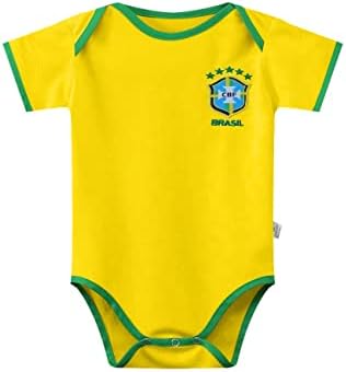 Costume do bebê recém -nascido Eagle México Argentina Brasil Espanha França Portugal Inglaterra 2022 Menas do bebê de Bodysuit
