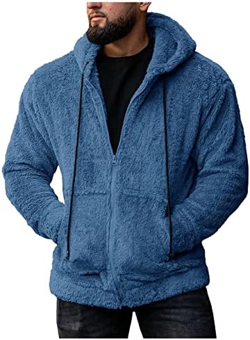 Adssdq zip up molho de capuz, casacos de praia homens de manga comprida inverno plus size moda jacket equipado pelo