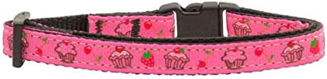 Mirage Pet Products Cupcakes Nylon Ribbon Collar para animais de estimação, pequeno, roxo