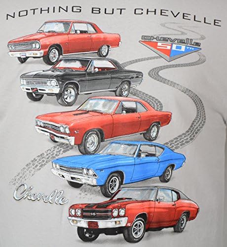 Joe Blow Chevelle 1964 a 1972 Camiseta masculina Chevy-Malibu Camise