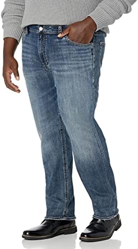 Silver Jeans Co. Men's Grayson Easy Fit Straight Leg Jeans