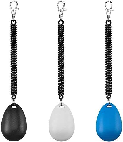 Fadydail 3 Pack Dog Training Clicker com pulseira de pulso, Pet Clicker para clicker para cães para treinar Filhote de cachorrinho